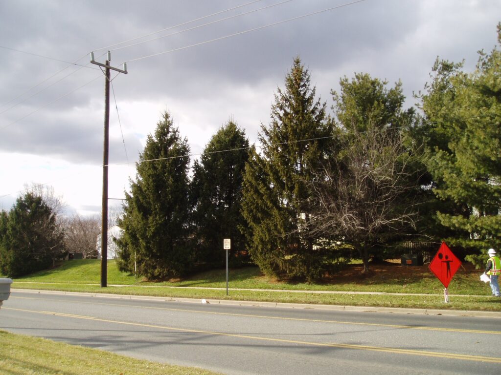electric distribution facilities relocation design