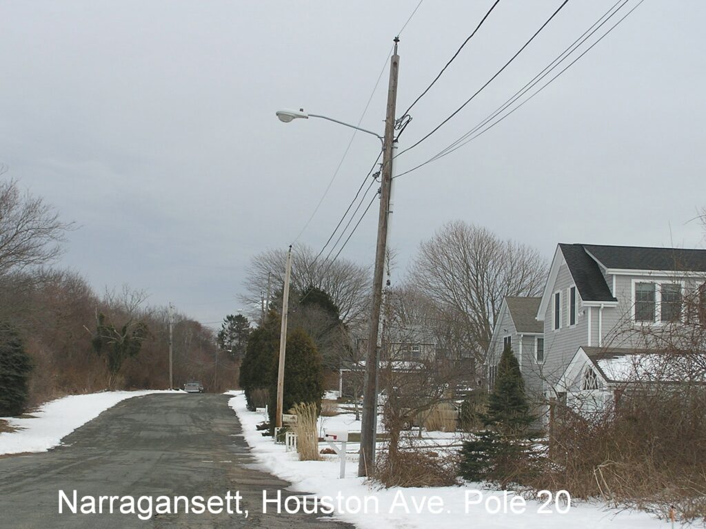 electric distribution pole replacement program house