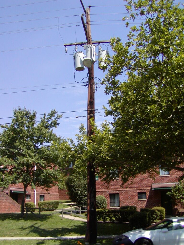 electric distribution conversion design